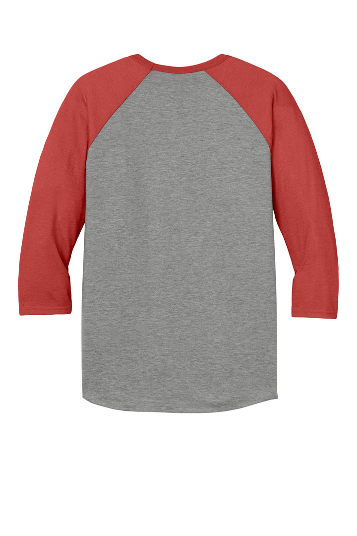 Jerzees Unisex Premium Blend Combed Ring Spun 3/4-Sleeve Raglan 560R