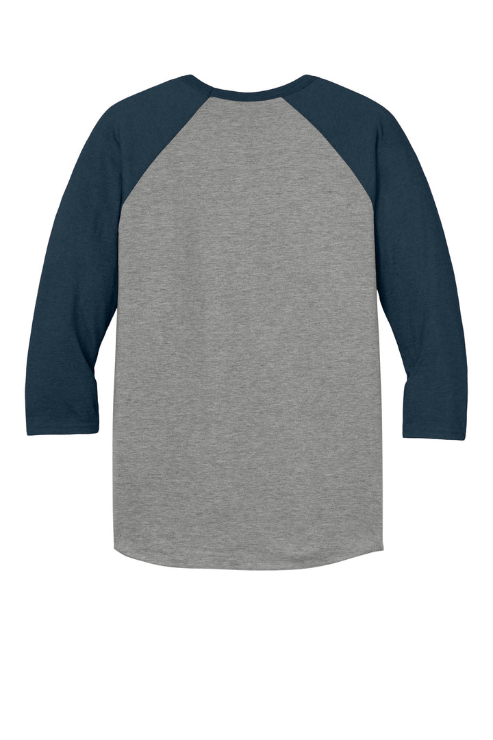 Jerzees Unisex Premium Blend Combed Ring Spun 3/4-Sleeve Raglan 560R