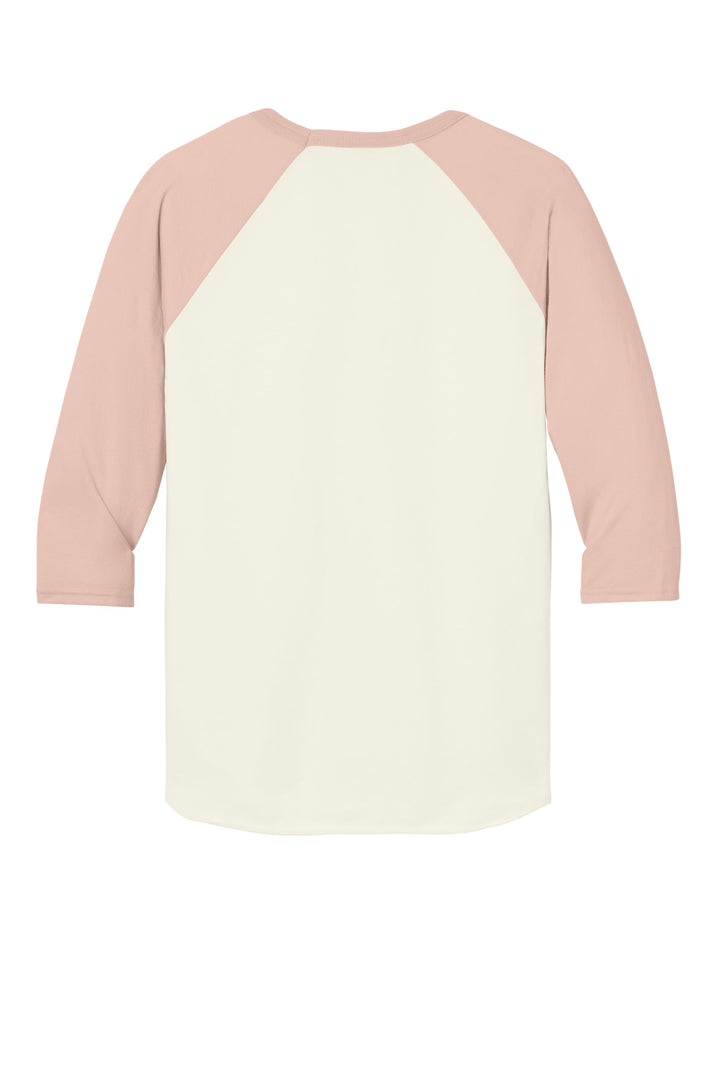 Jerzees Unisex Premium Blend Combed Ring Spun 3/4-Sleeve Raglan 560R