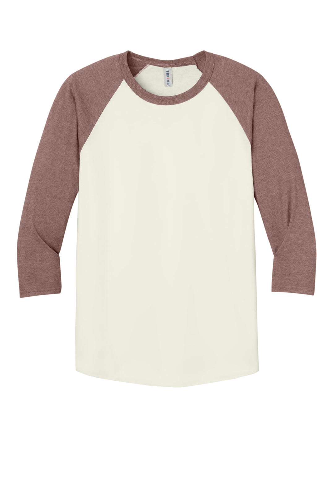Jerzees Unisex Premium Blend Combed Ring Spun 3/4-Sleeve Raglan 560R