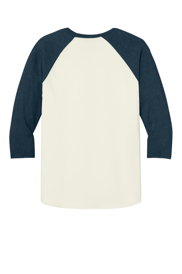 Jerzees Unisex Premium Blend Combed Ring Spun 3/4-Sleeve Raglan 560R
