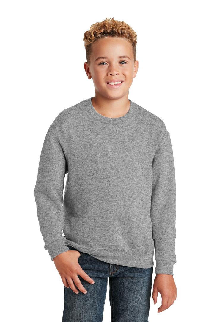 Jerzees - Youth NuBlend Crewneck Sweatshirt.  562B