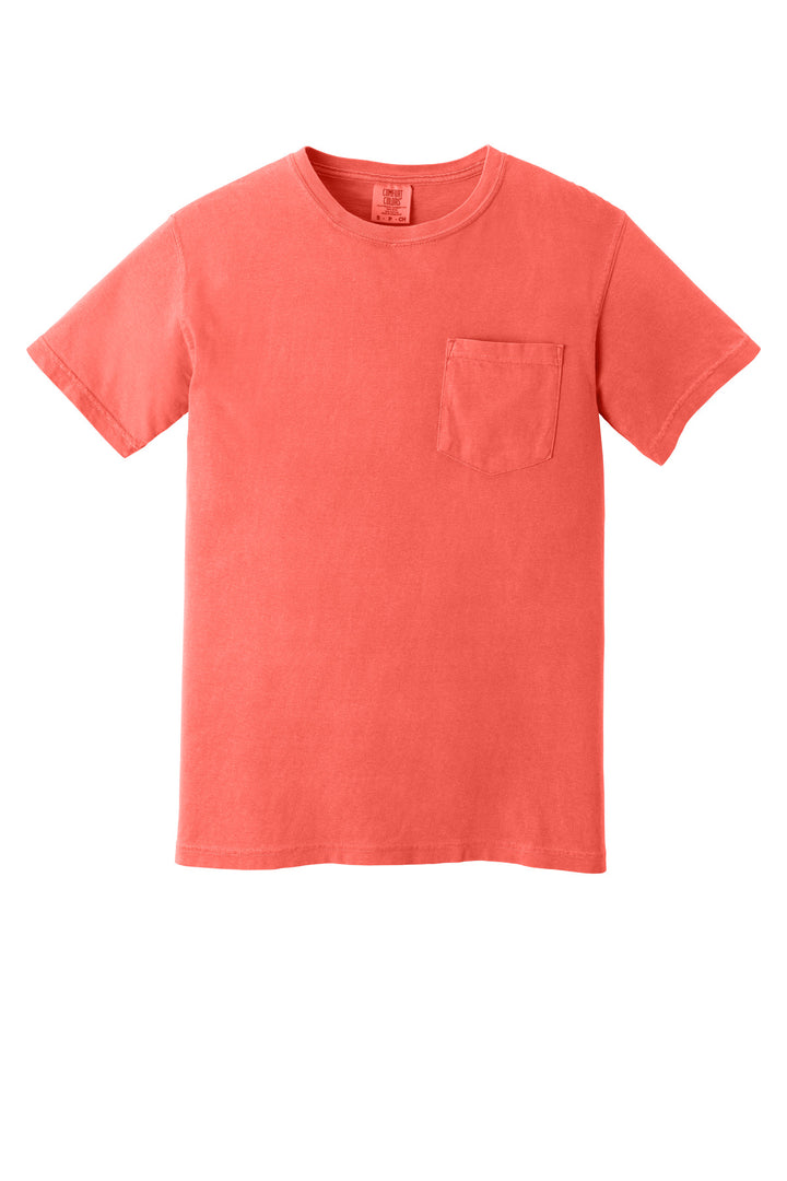 COMFORT COLORS  Heavyweight Ring Spun Pocket Tee. 6030