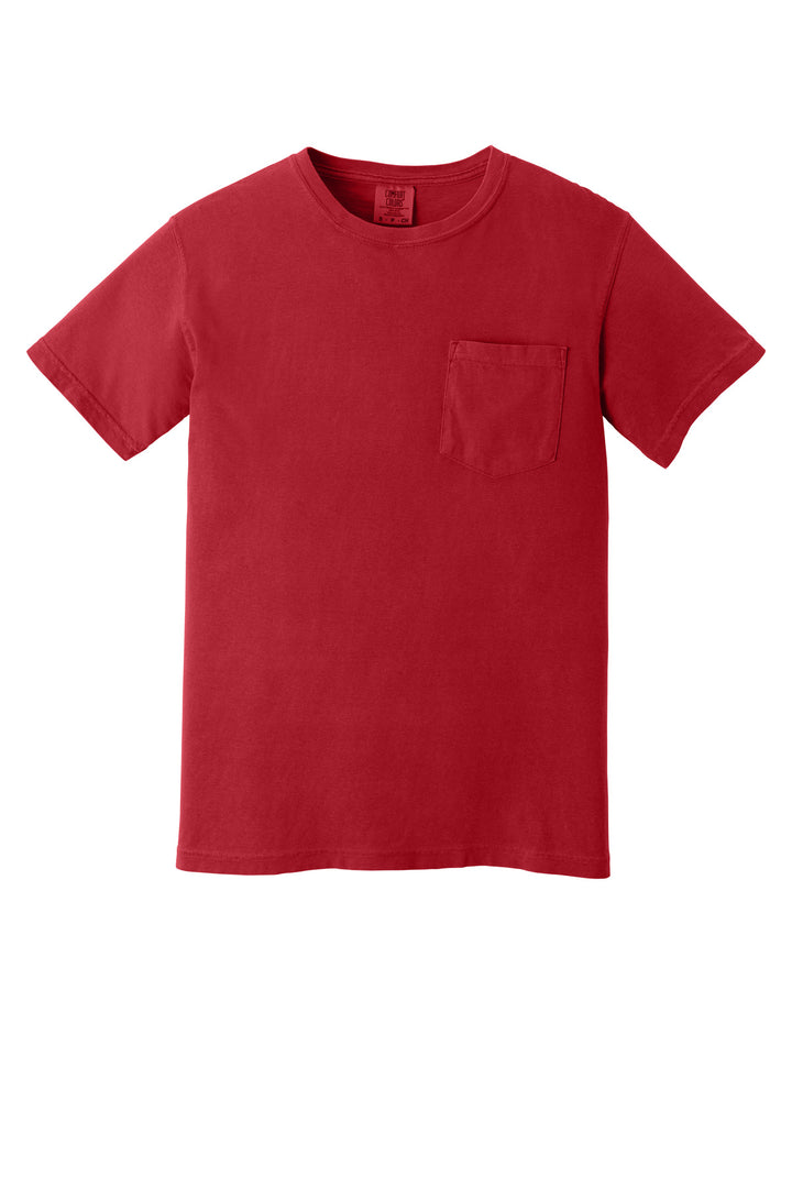 COMFORT COLORS  Heavyweight Ring Spun Pocket Tee. 6030