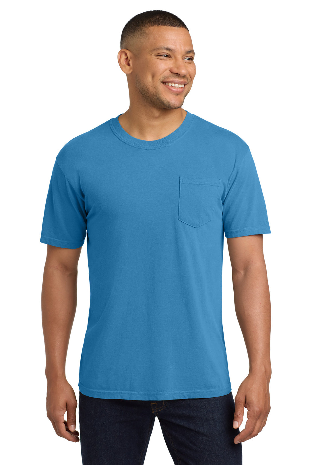 COMFORT COLORS  Heavyweight Ring Spun Pocket Tee. 6030