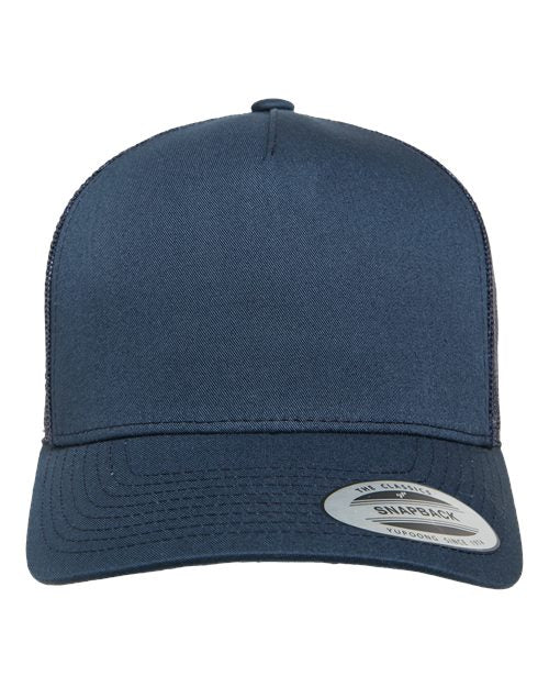 YP Classics Five-Panel Retro Trucker Cap 6506