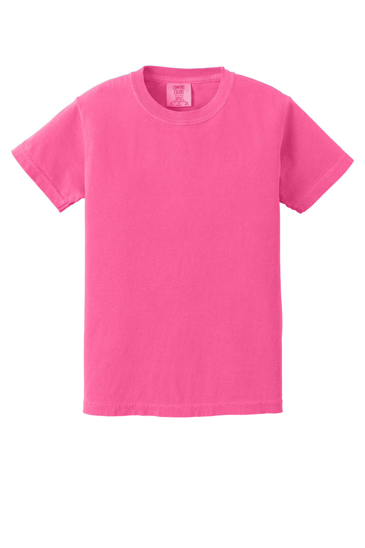 COMFORT COLORS  Youth Heavyweight Ring Spun Tee. 9018