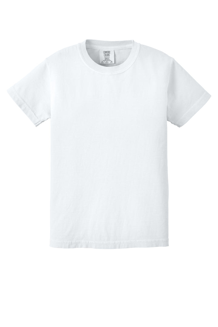 COMFORT COLORS  Youth Heavyweight Ring Spun Tee. 9018