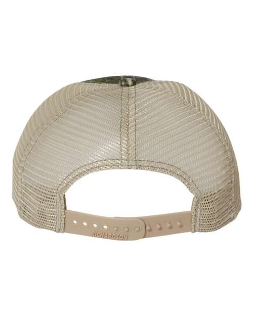 Richardson Garment Washed Printed Trucker Cap 111P