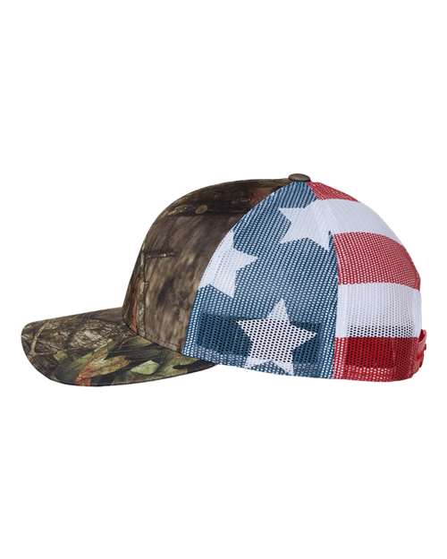 Richardson Printed Mesh Trucker Cap 112PM