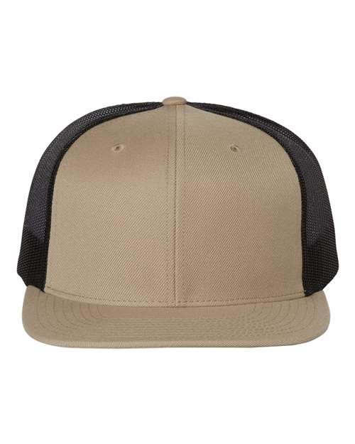 Richardson Wool Blend Flat Bill Trucker Cap 511