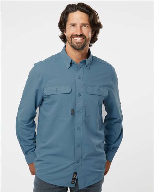 DRI DUCK Men's Crossroad Woven Shirt 4441