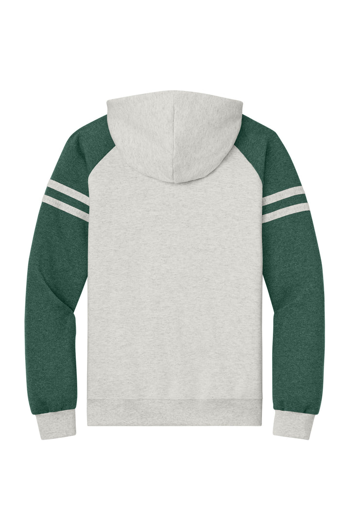Jerzees Unisex NuBlend Varsity Colorblock Hooded Sweatshirt 97C