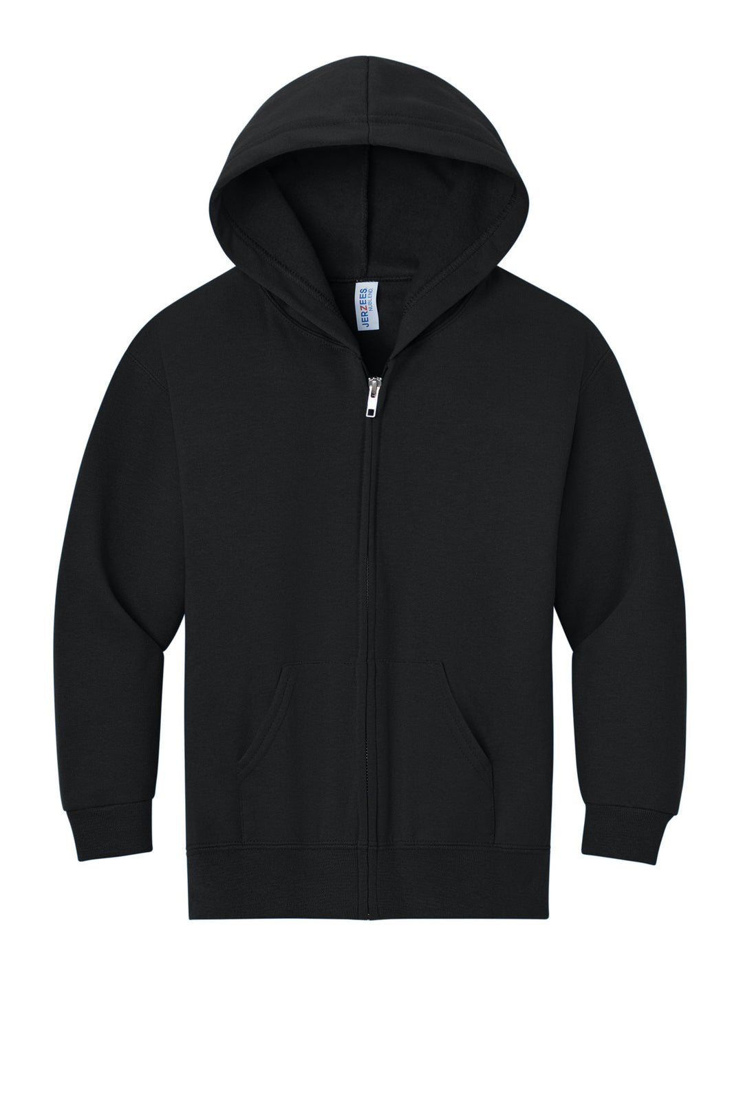 Jerzees - Youth NuBlend Full-Zip Hooded Sweatshirt.  993B