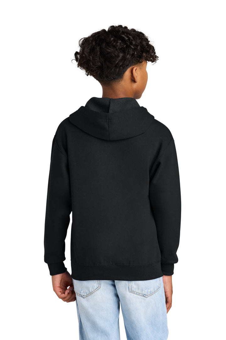 Jerzees - Youth NuBlend Full-Zip Hooded Sweatshirt.  993B