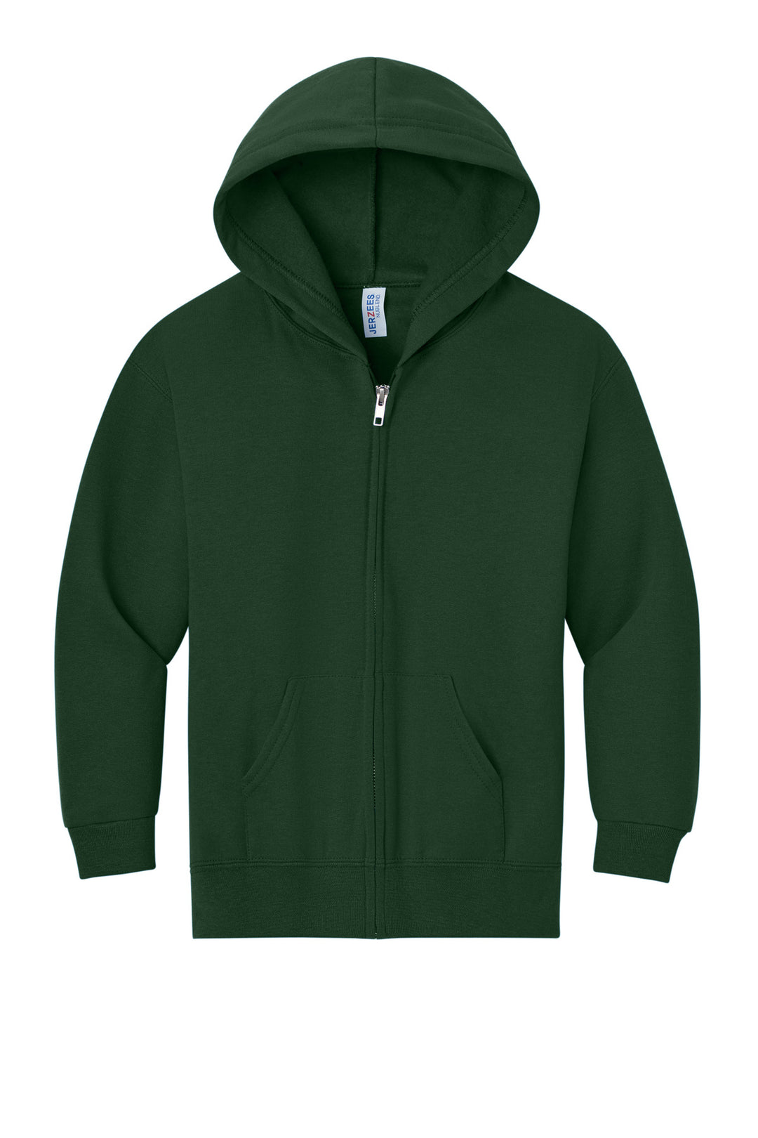 Jerzees - Youth NuBlend Full-Zip Hooded Sweatshirt.  993B