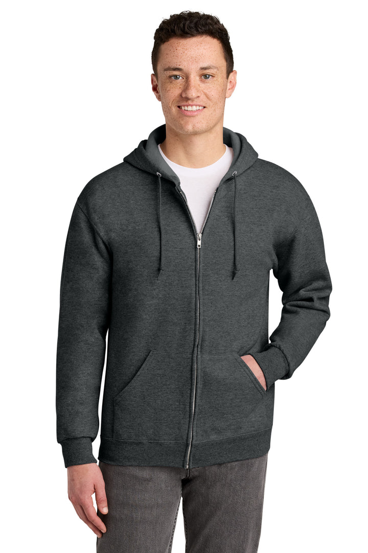 Jerzees - NuBlend Full-Zip Hooded Sweatshirt.  993M