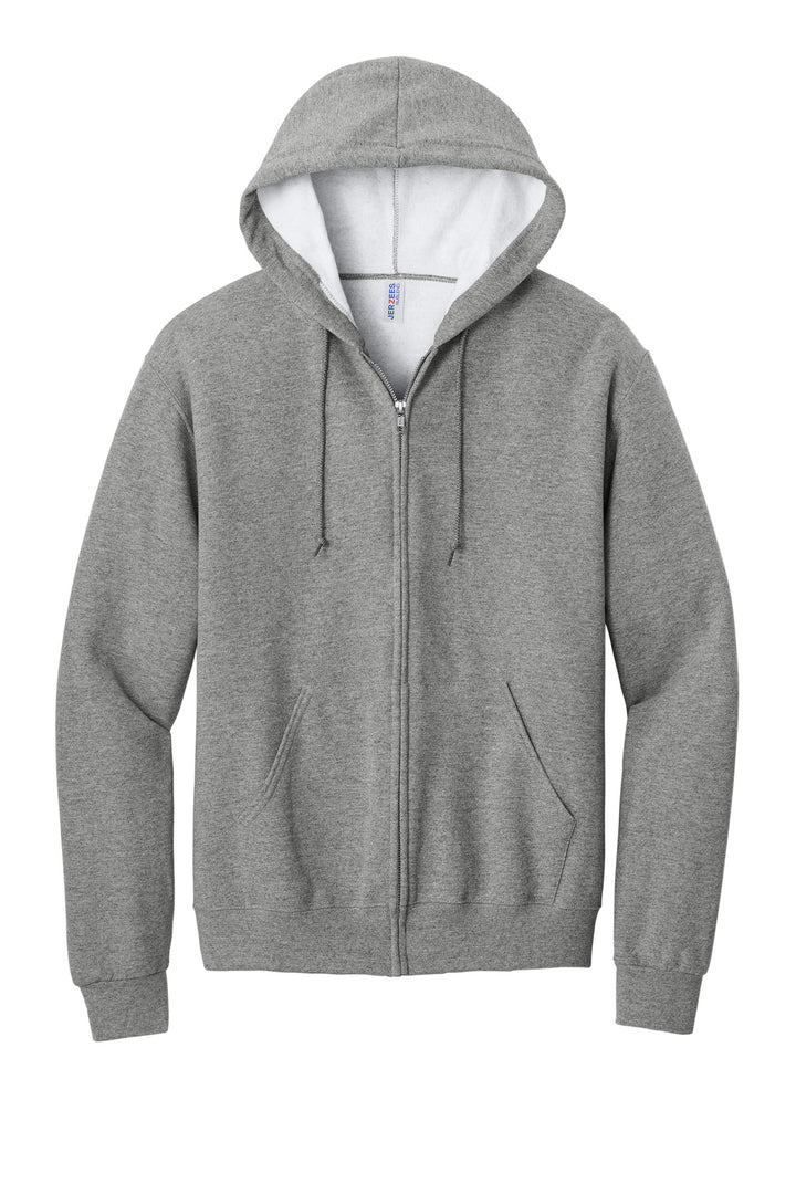 Jerzees - NuBlend Full-Zip Hooded Sweatshirt.  993M