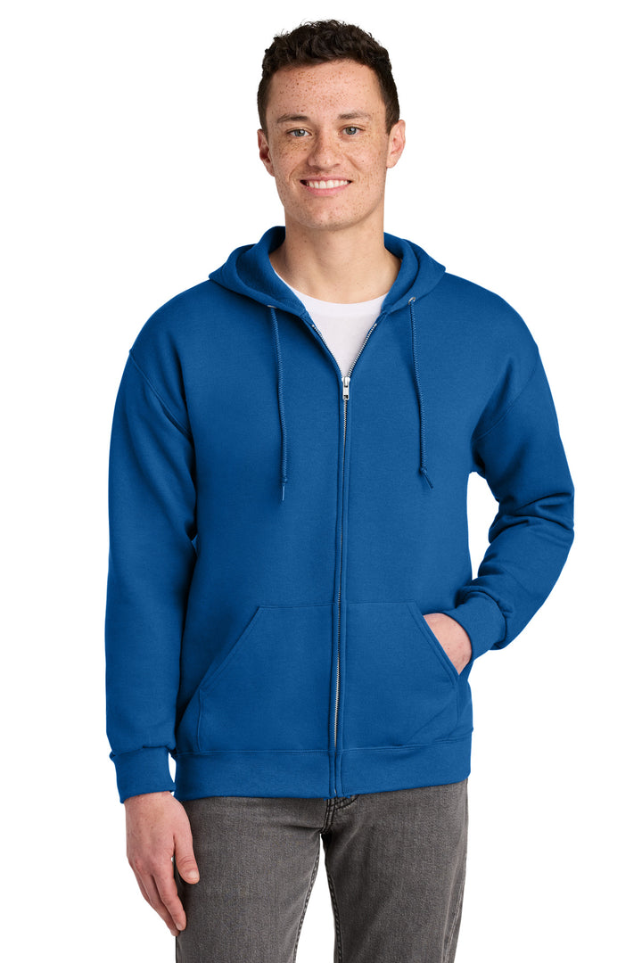 Jerzees - NuBlend Full-Zip Hooded Sweatshirt.  993M