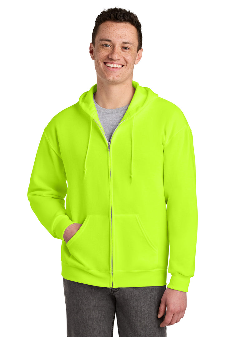 Jerzees - NuBlend Full-Zip Hooded Sweatshirt.  993M