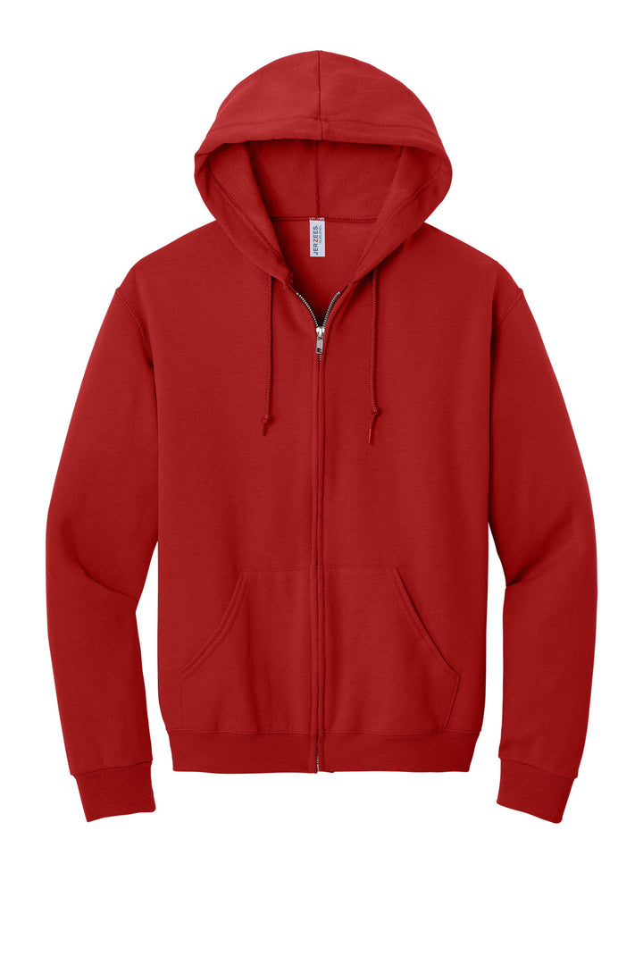 Jerzees - NuBlend Full-Zip Hooded Sweatshirt.  993M