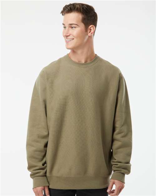 Independent Trading Co. Unisex Legend Premium Heavyweight Cross-Grain Crewneck Sweatshirt IND5000C