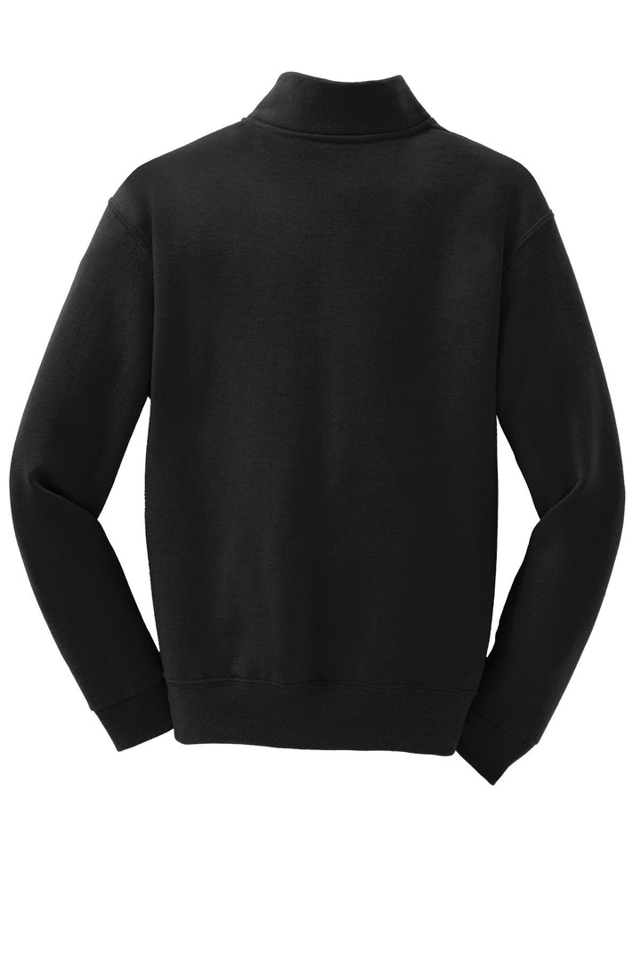 DISCONTINUED JERZEES Youth NuBlend 1/4-Zip Cadet Collar Sweatshirt. 995Y