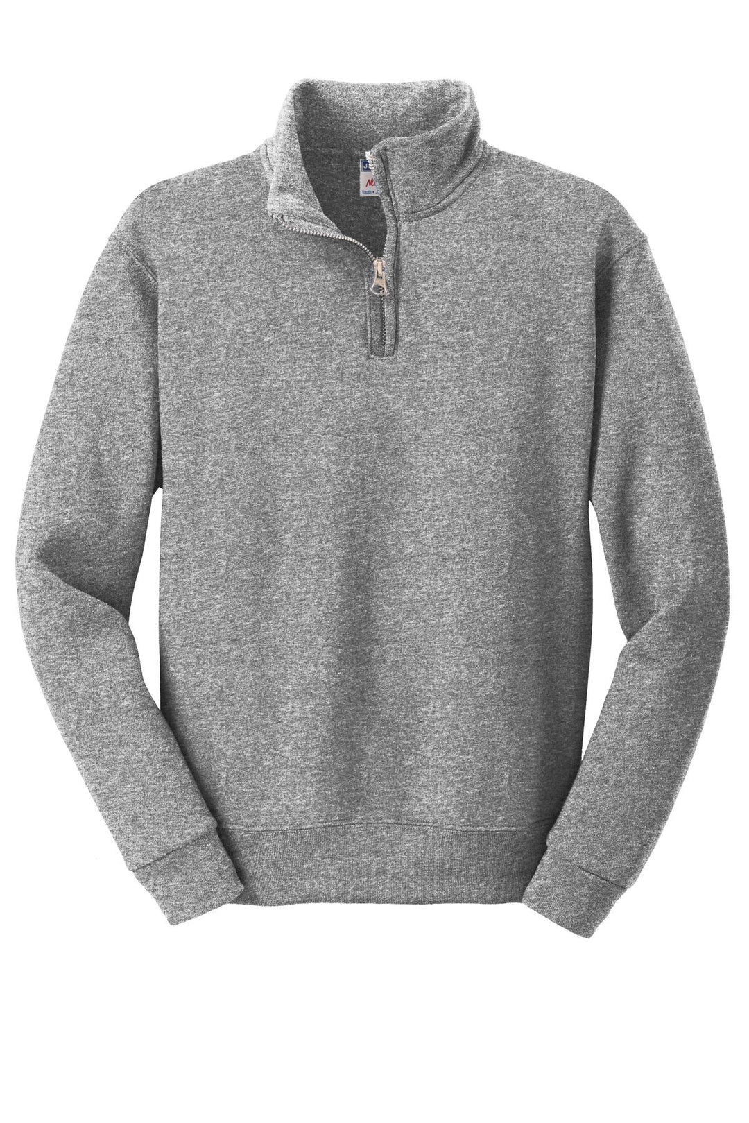 DISCONTINUED JERZEES Youth NuBlend 1/4-Zip Cadet Collar Sweatshirt. 995Y