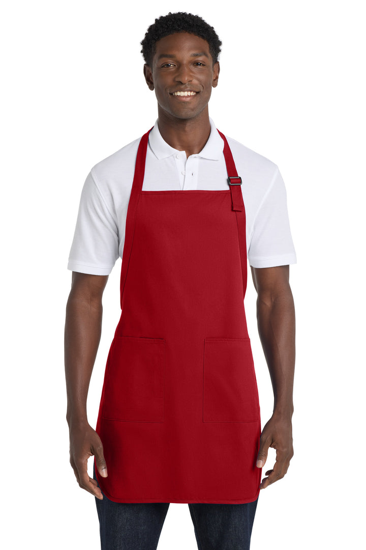 Port Authority Full-Length Apron with Pockets.  A500