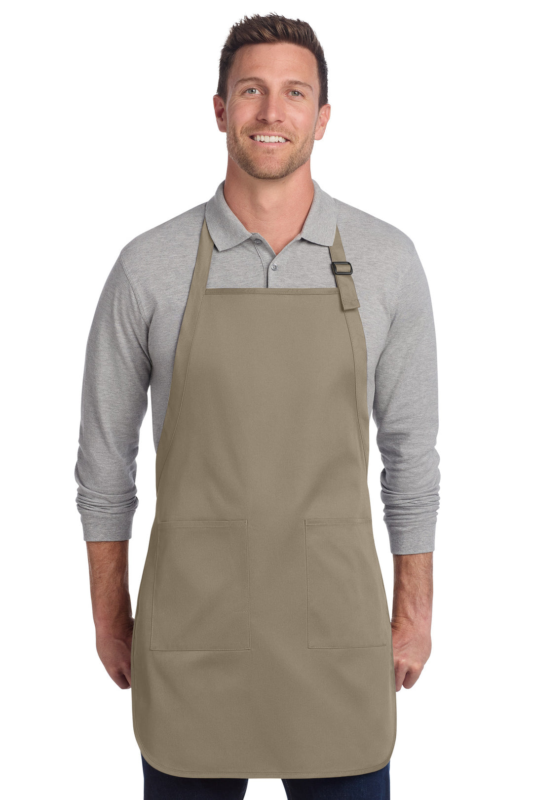 Port Authority  Full-Length Two-Pocket Bib Apron. A600