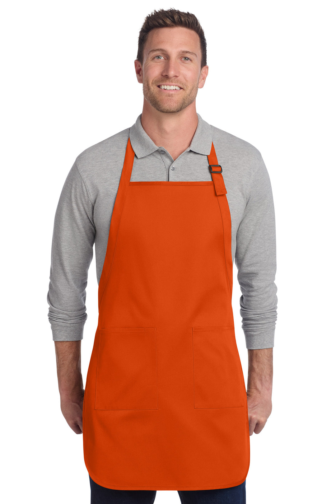 Port Authority  Full-Length Two-Pocket Bib Apron. A600