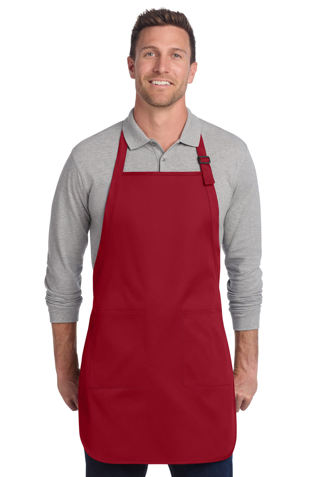 Port Authority  Full-Length Two-Pocket Bib Apron. A600