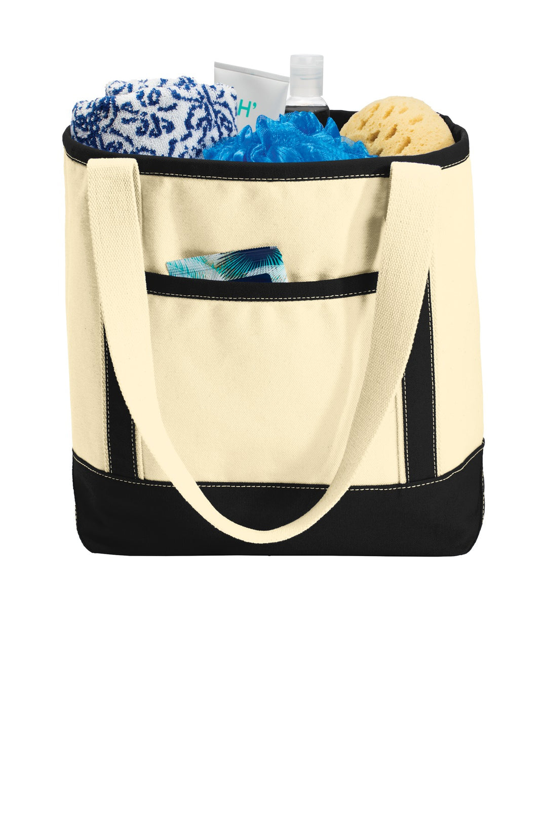 Port Authority Medium Cotton Canvas Tote. BG412