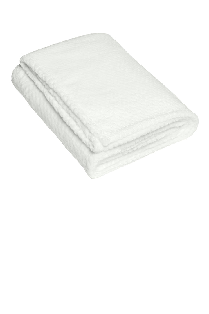 Port Authority  Plush Texture Blanket. BP35