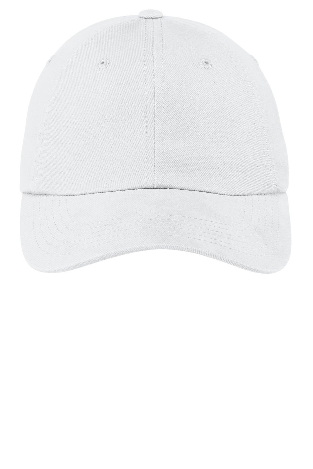Port Authority Unstructured Brushed Twill Cap.  BTU