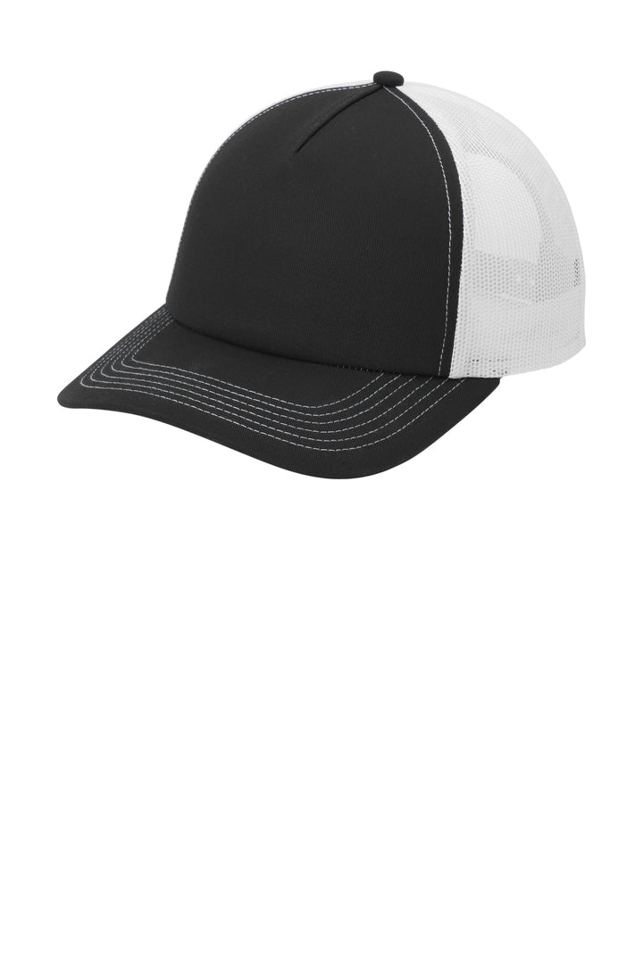Port Authority Low-Profile Snapback 5-Panel Trucker Cap C405LP