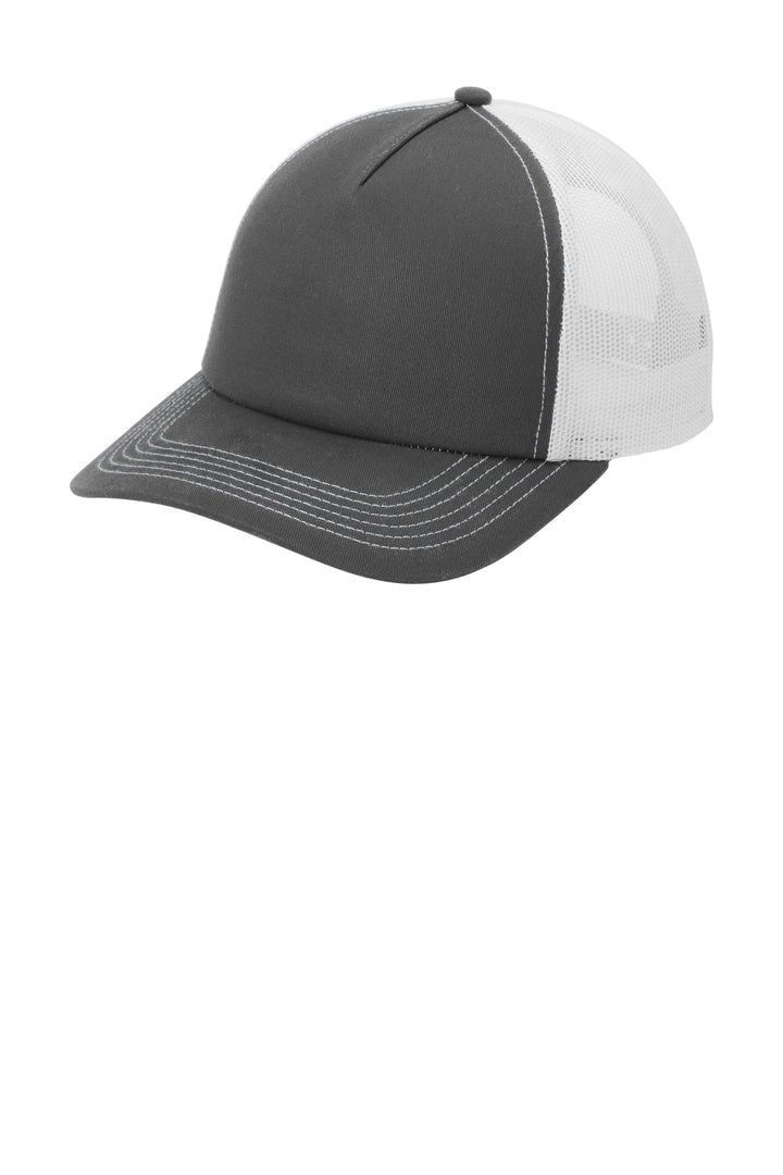 Port Authority Low-Profile Snapback 5-Panel Trucker Cap C405LP