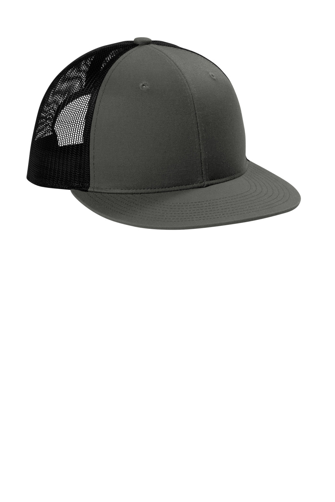 Port Authority Snapback Flat Bill Trucker Cap C407