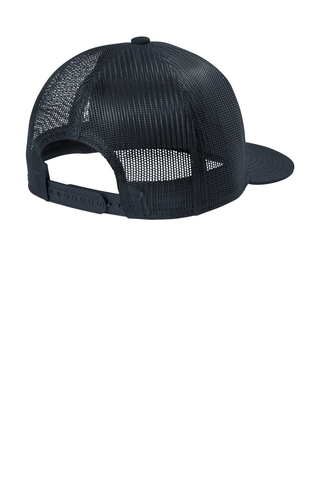 Port Authority Snapback Flat Bill Trucker Cap C407
