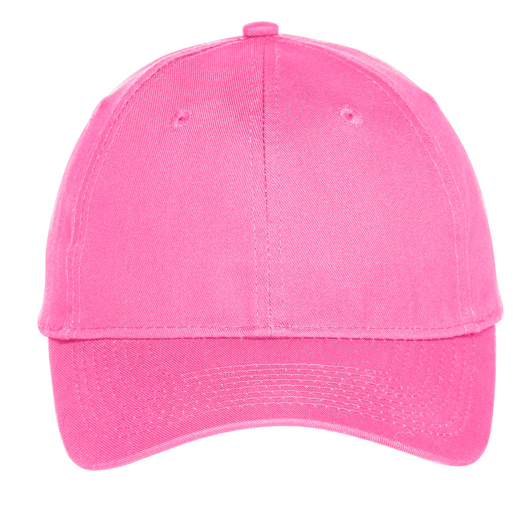 Port Authority Six-Panel Unstructured Twill Cap. C914