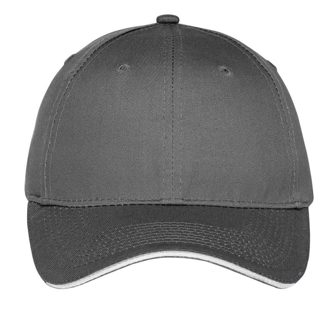 Port Authority Unstructured Sandwich Bill Cap. C919