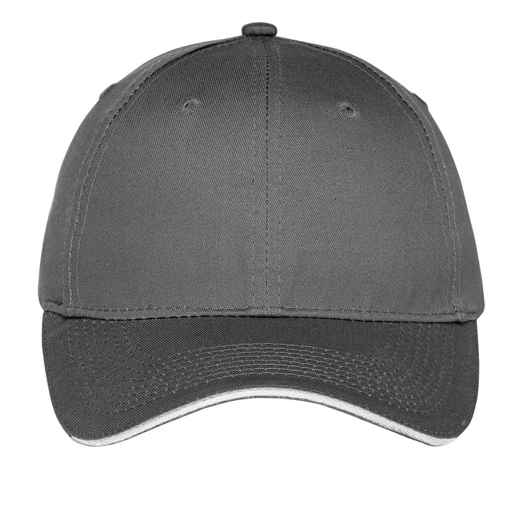 Port Authority Unstructured Sandwich Bill Cap. C919