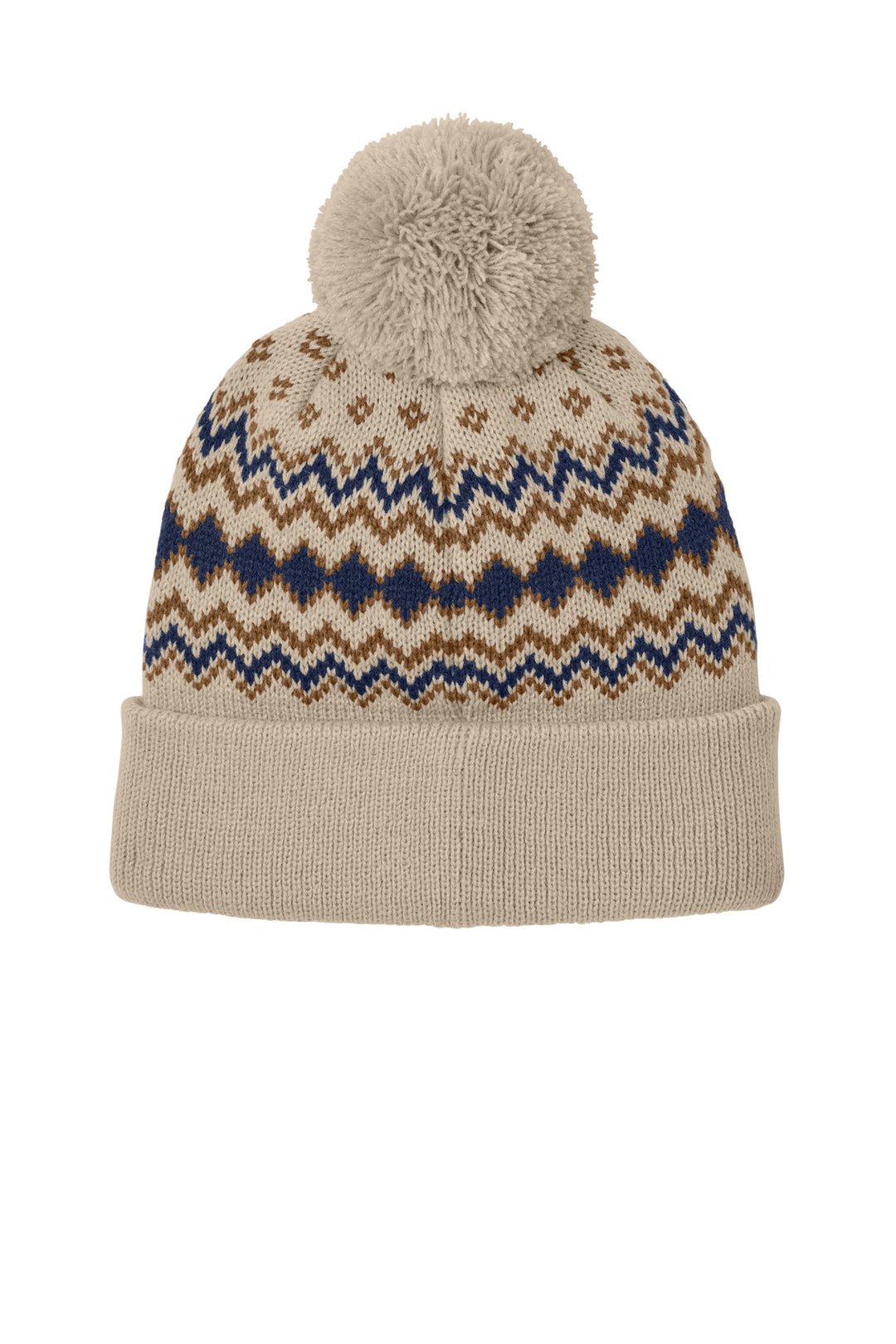 Port Authority Alpine Pom Beanie C991