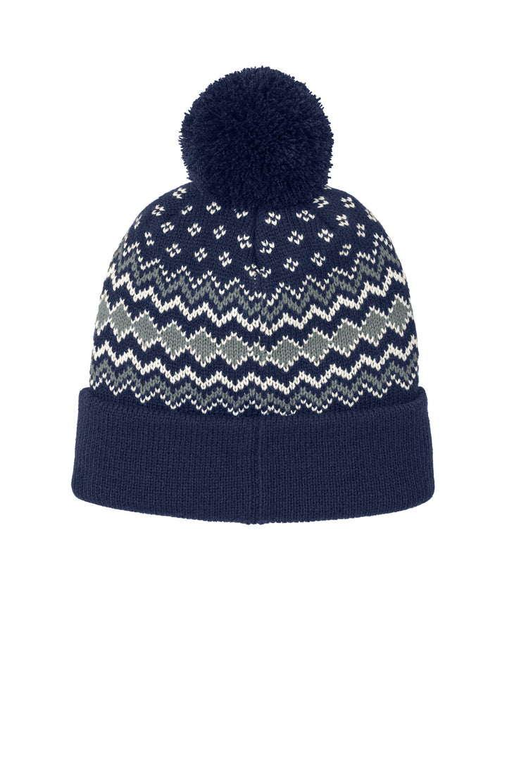 Port Authority Alpine Pom Beanie C991