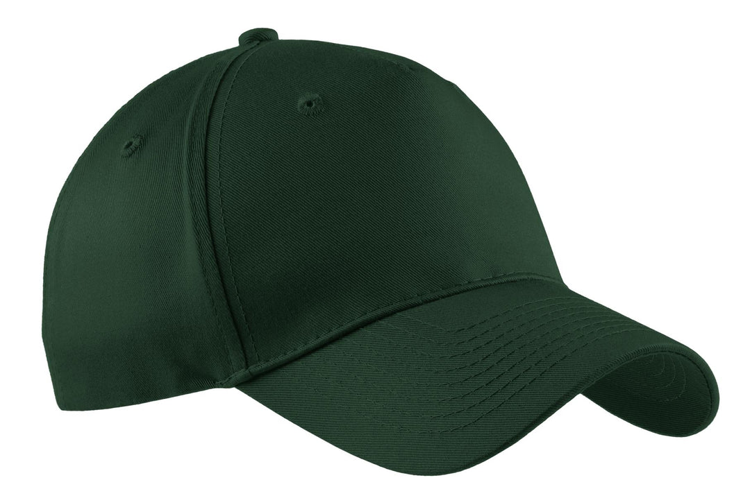 Port Authority Five-Panel Twill Cap.  CP86