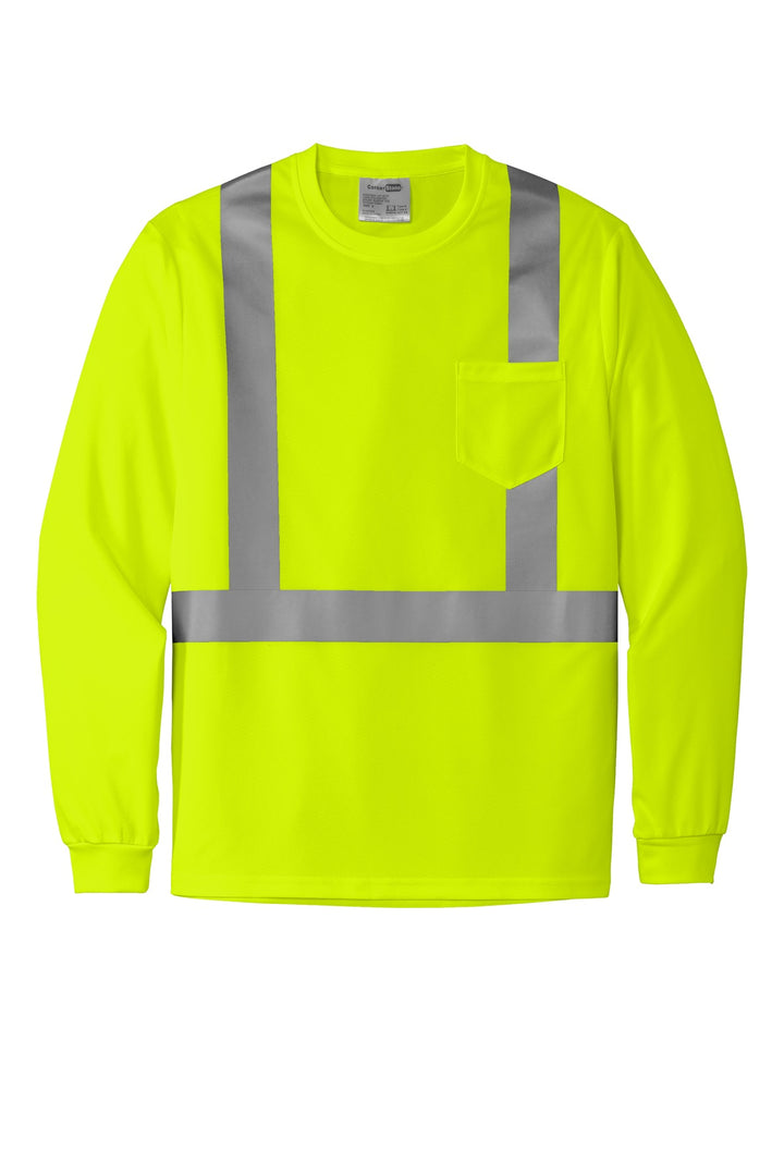 CornerStone  ANSI 107 Class 2 Mesh Long Sleeve Tee. CS201