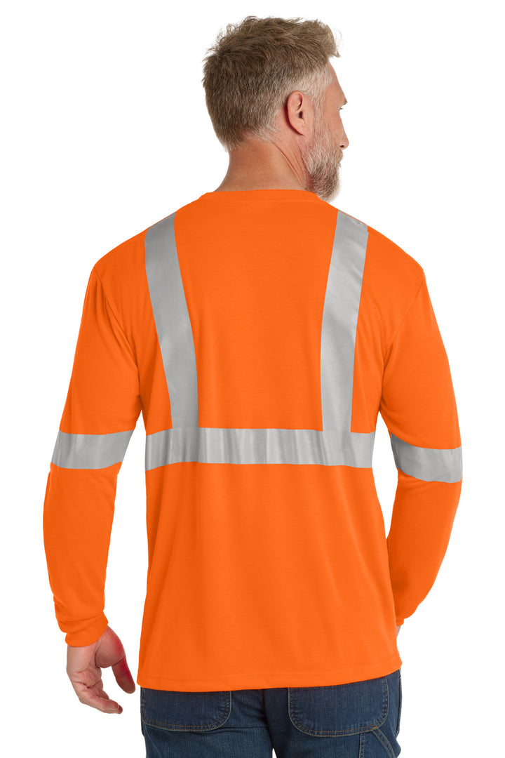 CornerStone ANSI 107 Class 2 Long Sleeve Safety T-Shirt. CS401LS
