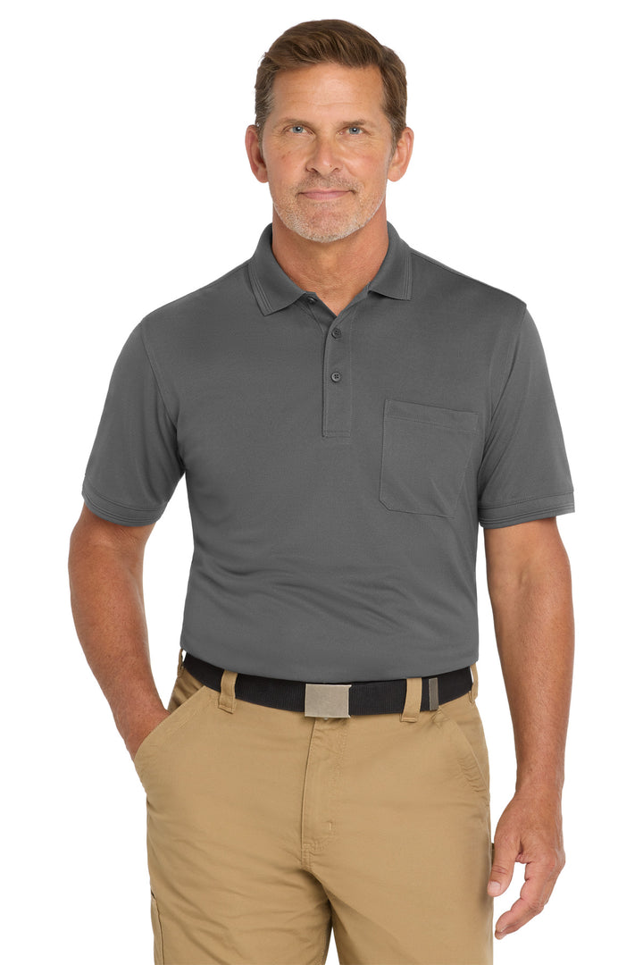 CornerStone  Industrial Snag-Proof Pique Pocket Polo. CS4020P
