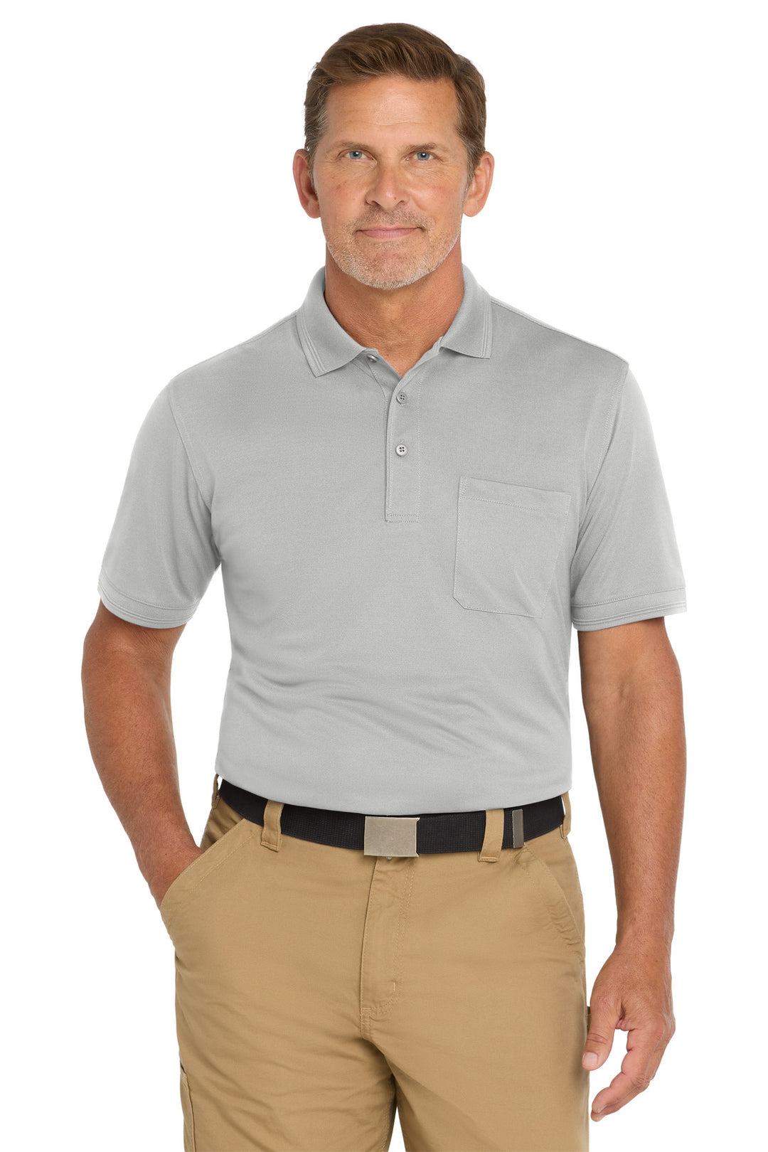 CornerStone  Industrial Snag-Proof Pique Pocket Polo. CS4020P