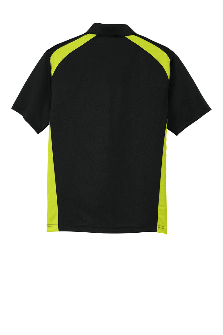 CornerStone Select Snag-Proof Two Way Colorblock Pocket Polo. CS416
